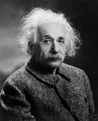 Retrato de Albert Einstein