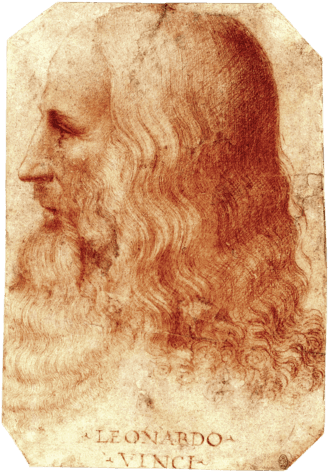 Retrato de Leonardo da Vinci